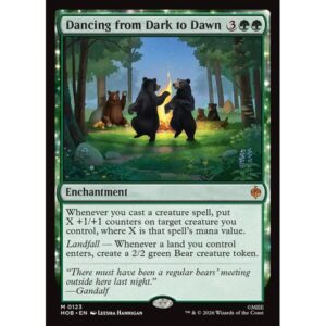 The Hobbit - 123 - Dancing from Dark to Dawn - Mythic - G - Non-foil (Front)