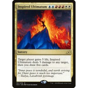Ikoria: Lair of Behemoths Promos - 191p - Inspired Ultimatum - Rare - Multi - Non-foil - Promo