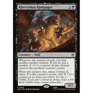 The Hobbit - 82 - Rhovanion Rampager - Rare - B - Non-foil (Front)