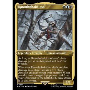 Assassin's Creed - 244 - Ratonhnhaké꞉ton - Rare - Multi - Foil
