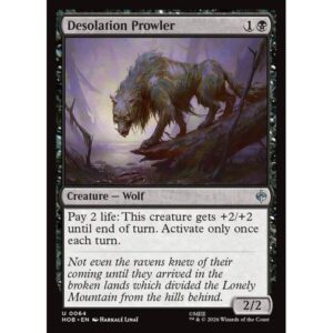 The Hobbit - 64 - Desolation Prowler - Uncommon - B - Non-foil (Front)