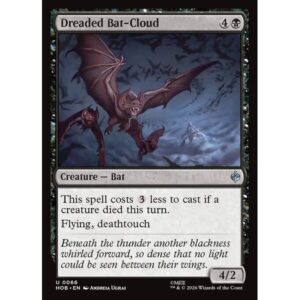The Hobbit - 66 - Dreaded Bat-Cloud - Uncommon - B - Non-foil (Front)