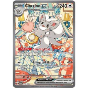 Chaos Rising - 119/086 - Cinccino ex