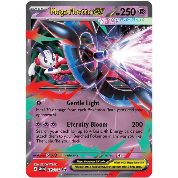 Chaos Rising - 035/086 - Mega Floette ex