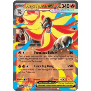 Chaos Rising - 015/086 - Mega Pyroar ex