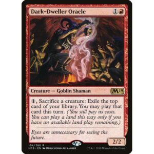 Core Set 2019 - 134 - Dark-Dweller Oracle - Rare - R - Foil