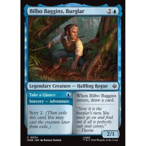 The Hobbit - 34 - Bilbo Baggins, Burglar // Take a Glance - Common - U - Non-foil (Front)