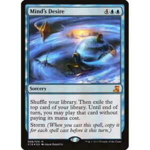 From the Vault: Lore - 8 - Mind's Desire - Mythic - U - Foil (Front)
