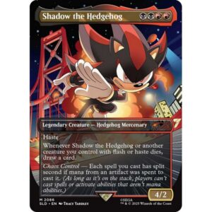 Secret Lair Drop - 2086 - Shadow the Hedgehog - Mythic - BR - Non-foil - Promo