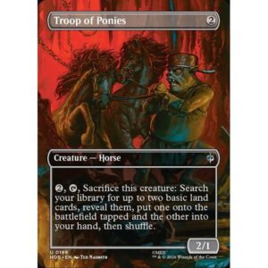 The Hobbit - 199 - Troop of Ponies - Uncommon - C - Non-foil (Front)