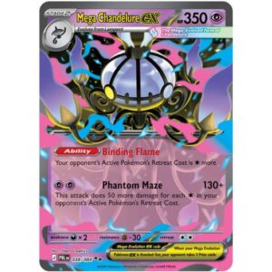 Pitch Black - 038/084 - Mega Chandelure ex