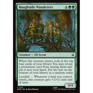 The Hobbit - 121 - Boughside Wanderers - Common - G - Non-foil (Front)