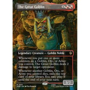 The Hobbit - 201 - The Great Goblin - Rare - BR - Non-foil (Front)
