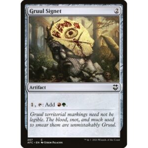Forgotten Realms Commander - 207 - Gruul Signet - Common - C - Non-foil