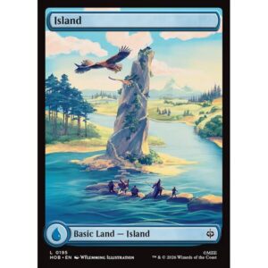 The Hobbit - 195 - Island - Common - C - Non-foil (Front)