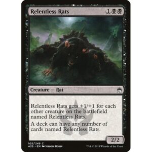 Masters 25 - 105 - Relentless Rats - Common - B - Non-foil
