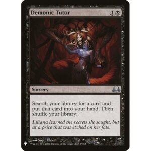 The List - DDC-49 - Demonic Tutor - Uncommon - B - Non-foil