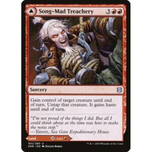 Zendikar Rising - 165 - Song-Mad Treachery // Song-Mad Ruins - Uncommon - C - Non-foil