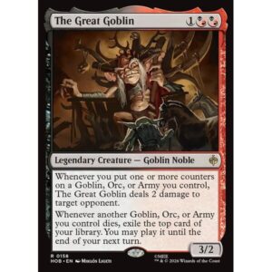 The Hobbit - 158 - The Great Goblin - Rare - BR - Non-foil (Front)