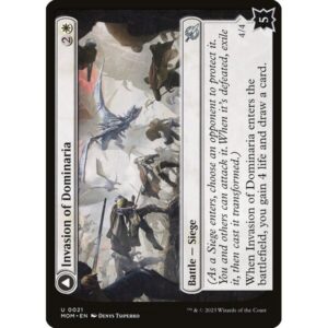 March of the Machine - 21 - Invasion of Dominaria // Serra Faithkeeper - Uncommon - C - Foil