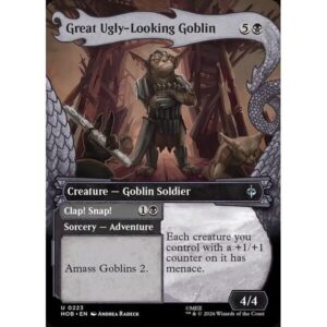 The Hobbit - 223 - Great Ugly-Looking Goblin // Clap! Snap! - Uncommon - B - Non-foil (Front)