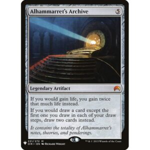 The List - ORI-221 - Alhammarret's Archive - Mythic - C - Non-foil