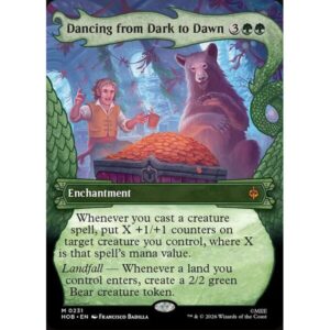 The Hobbit - 231 - Dancing from Dark to Dawn - Mythic - G - Non-foil (Front)