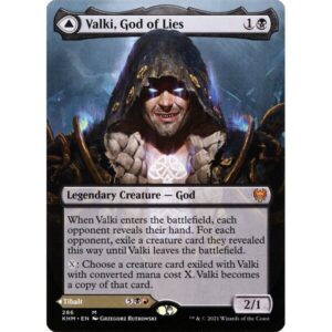 Kaldheim - 286 - Valki, God of Lies // Tibalt, Cosmic Impostor - Mythic - C - Foil