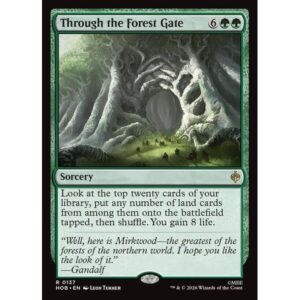 The Hobbit - 137 - Through the Forest Gate - Rare - G - Non-foil (Front)