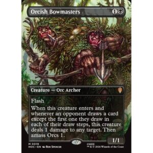 The Hobbit Eternal - 19 - Orcish Bowmasters - Mythic - B - Foil (Front)
