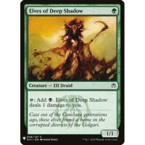 The List - GK1-56 - Elves of Deep Shadow - Common - G - Non-foil