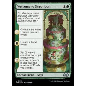 Wilds of Eldraine - 198 - Welcome to Sweettooth - Uncommon - G - Foil