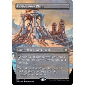 Double Masters - 371 - Urza's Power Plant - Rare - C - Foil