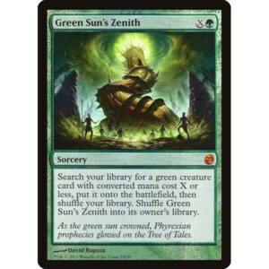 From the Vault: Twenty - 19 - Green Sun's Zenith - Mythic - G - Foil (Front)