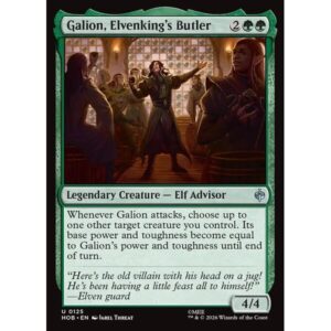 The Hobbit - 125 - Galion, Elvenking's Butler - Uncommon - G - Non-foil (Front)