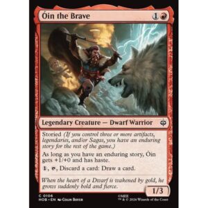 The Hobbit - 106 - Óin the Brave - Common - R - Non-foil (Front)