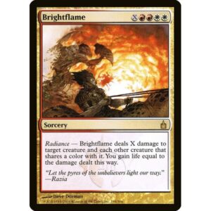 Ravnica: City of Guilds - 194 - Brightflame - Rare - WR - Non-foil (Front)