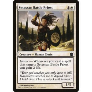 Theros - 29 - Setessan Battle Priest - Common - W - Non-foil