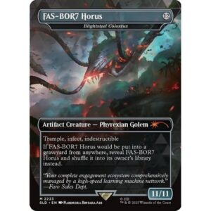 Secret Lair Drop - 2223 - Blightsteel Colossus - Mythic - C - Non-foil (Front)