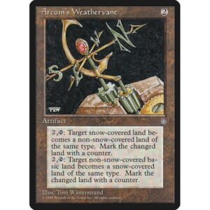 Ice Age - 310 - Arcum's Weathervane - Uncommon - C - Non-foil (Front)