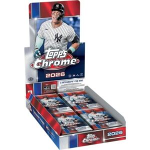 2026 Topps Chrome Baseball 2026 Hobby Box