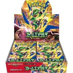 [Rip & Ship Exclusive] Pokemon Storm Emeralda Booster Box (Japansk)