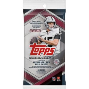 Topps NFL Flagship Football 2026 - Fat Pack