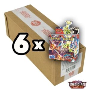 Obsidian Flames Booster Box Case [6 Box]