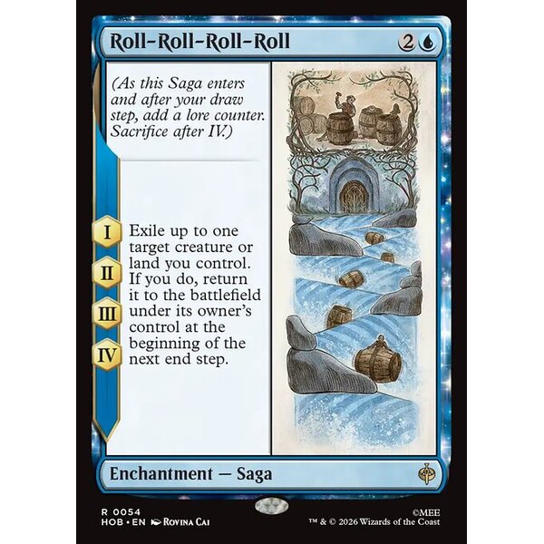 The Hobbit - 54 - Roll-Roll-Roll-Roll - Rare - U - Non-foil (Front)
