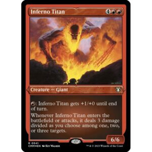 Commander Masters - 541 - Inferno Titan - Rare - R - Non-foil