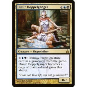 Ravnica: City of Guilds - 202 - Dimir Doppelganger - Rare - UB - Non-foil (Front)