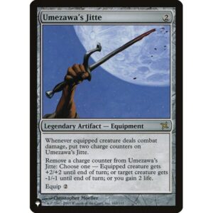 The List - BOK-163 - Umezawa's Jitte - Rare - C - Non-foil