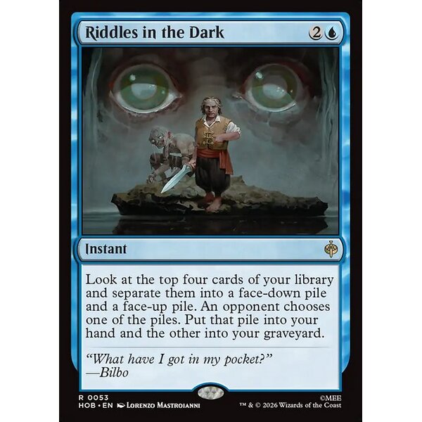 The Hobbit - 53 - Riddles in the Dark - Rare - U - Non-foil (Front)