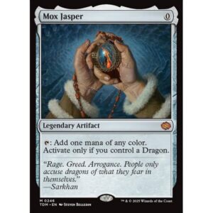Tarkir: Dragonstorm - 246 - Mox Jasper - Mythic - C - Foil